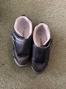 Carter's Kids Black Soccer Cleats